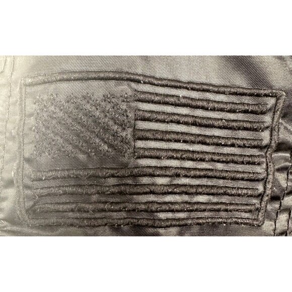 Vtg Southpole Mens Bomber Flight Jacket Y2K Authentic Collection Black Size XXL - Picture 9 of 16